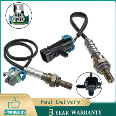 2Pcs Up+Down Oxygen Sensor For GMC Terrain 2.4L L4 2011 2012 2013 2014 US