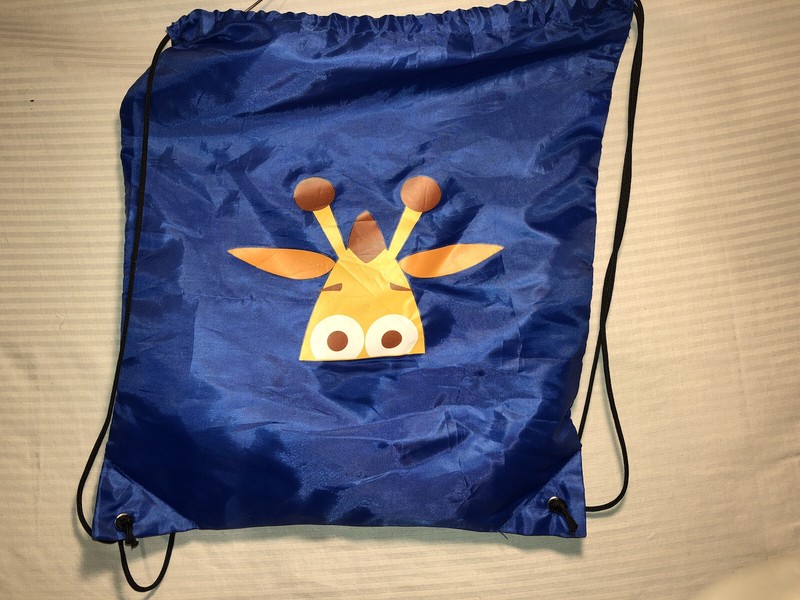 Toys "R" Us Drawstring Bag - Geoffrey the Giraffe