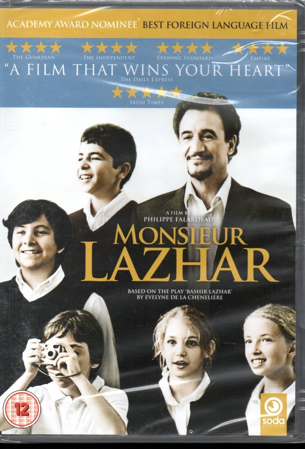MONSIEUR LAZHAR - Fellag Sophie Nelisse - DVD *NEW & SEALED* *French Drama*