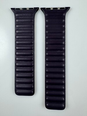 Original Genuine OEM Apple Watch Leather Link band 40MM 41MM 42MM