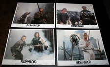 FLESH AND BLOOD Lobby Card Set Rutger Hauer, Jennifer Jason Leigh