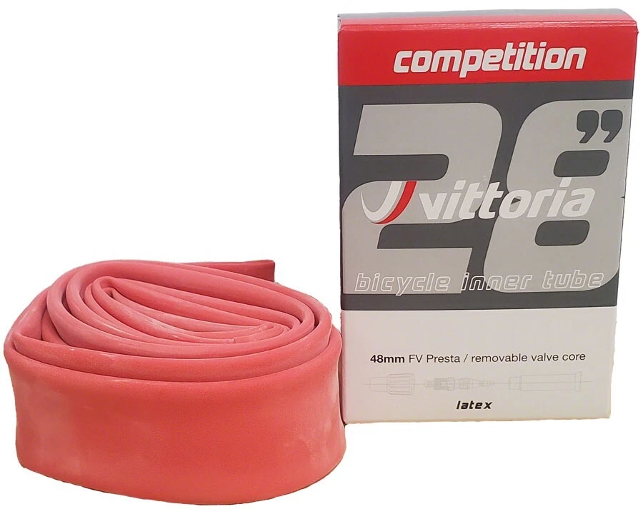 Vittoria Competition Latex Tube - 48mm Presta Valve | All Sizes