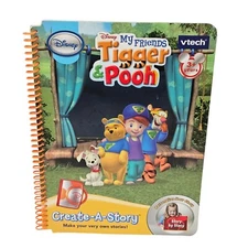 Replacement Only - Vtech Create A Story Disney My Friends Tigger & Pooh Book