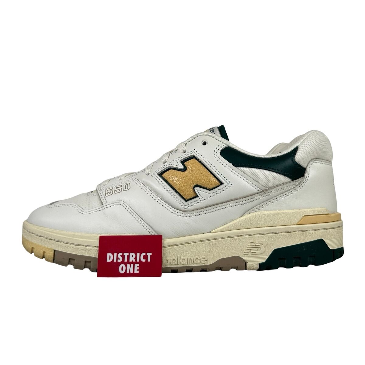 Aime Leon Dore ALD x New Balance 550 Natural Green Yellow Aime Leon Dore ALD x New Balance 550 Natural Green Yellow