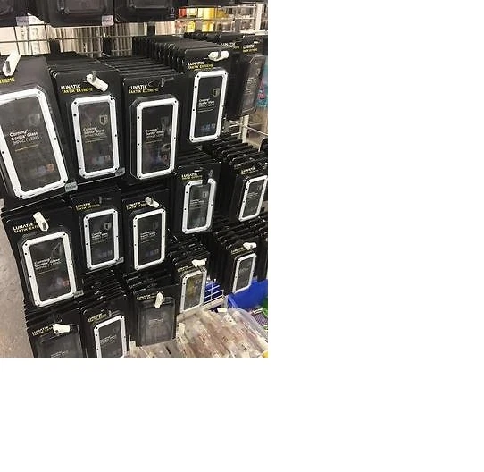 Funda Lunatik TAKTIK para Apple iPhone 5/6/7 Negra Blanca A Prueba de Golpes Gorilla Glass Foto 3 de 4