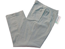 Alfred Dunner Women's Treasure Cay Green Classic Fit Pull-On Pants Sizes 8 NWT