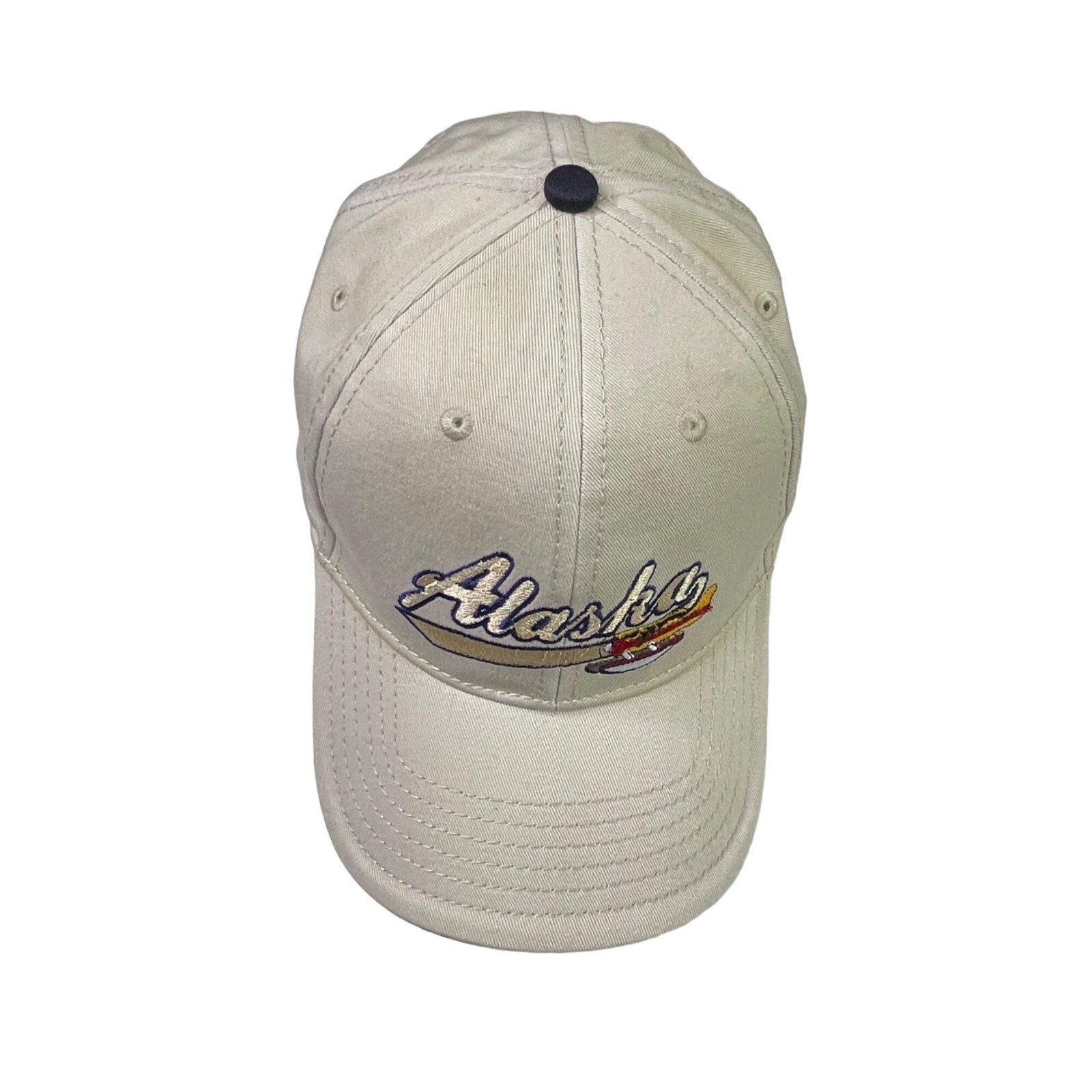Alaska Hat Adjustable Strap Baseball Cap Airplane… - image 3