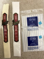 Lot of Aida Cloth Ivory White and Tear Away Waste Canvas