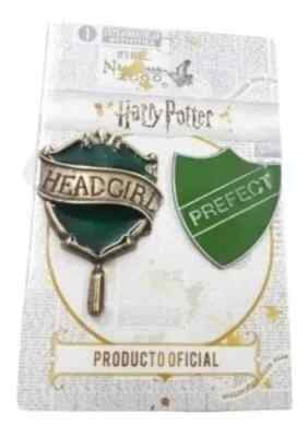 HARRY POTTER - HEAD GIRL + PREFECT SLYTHERIN - ARGENTINA OFFICIAL LICENSE - PIN