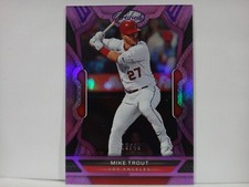 2022 Panini Chronicles Certified Purple #/49 #42 Mike Trout 🔥SP Rare🔥