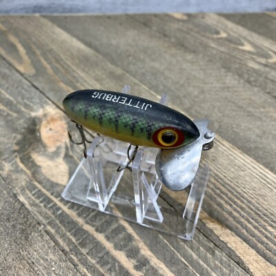 Leurre Vintage Arbogast Hustler Topwater – Grenouille Pour Brochet, Perche Et Bass (Boîte D'Origine)