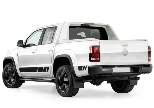 Custom Graphic Racing Stripe Car Sticker For VW AMAROK Side Door Vinyl Decals - Picture 4 of 6
