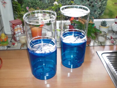 Nescafe Dolce Gusto Cuba blau Acrylglas Kapselhalter - Behälter für 72 Kapseln