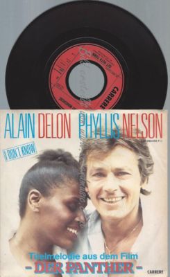 7''  Alain Delon & Phyllis Nelson   I Don't Know