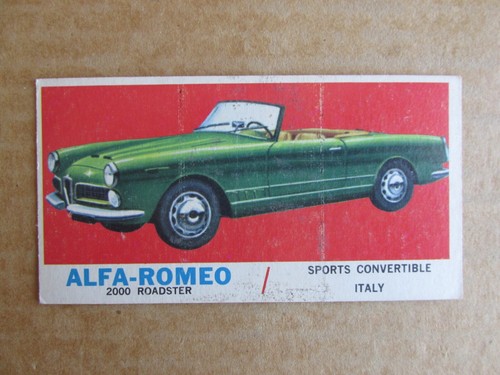 1961 TOPPS SPORTS CARS CARD SINGLES COMPLETE YOUR SET PICK CHOOSE - Picture 14 of 97