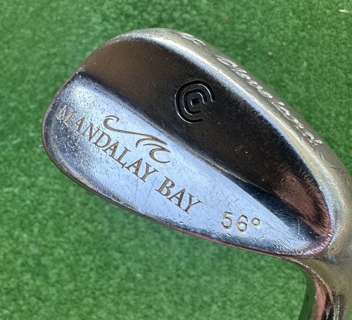 Cleveland 56° Sand wedge Mandalay Bay Logo 35 1/2” Steel True Temper Shaft/ RARE - Picture 2 of 10