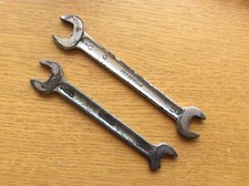 2x Vintage T Williams Superslim Spanner Wrench, 5/8