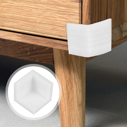 12 Pcs Furniture Side Guard Right Angle Box Corners Child Bumper Guards - Imagen 10 de 12