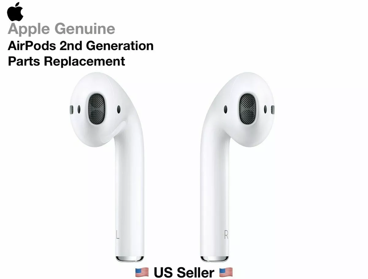 Authentic Apple AirPods 2nd Generation Select Right or Left or Charging Case
