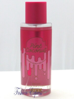 VICTORIA'S SECRET Pink PINK COCONUT BODY MIST SPRAY 8.4 FL OZ
