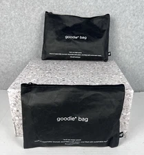 Virgin Airlines Amenity Kit Black Recycled Sustainable Toiletry Pouch Travel