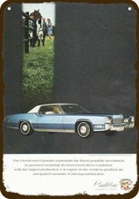 1969 Cadillac Fleetwood Eldorado Car Vintage-look Decorative Replica Metal Sign