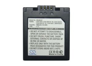 Cameron Sino Rechargeble Battery for Panasonic HDC-TM700K Cameron Sino Rechargeble Battery for Panasonic HDC-TM700K