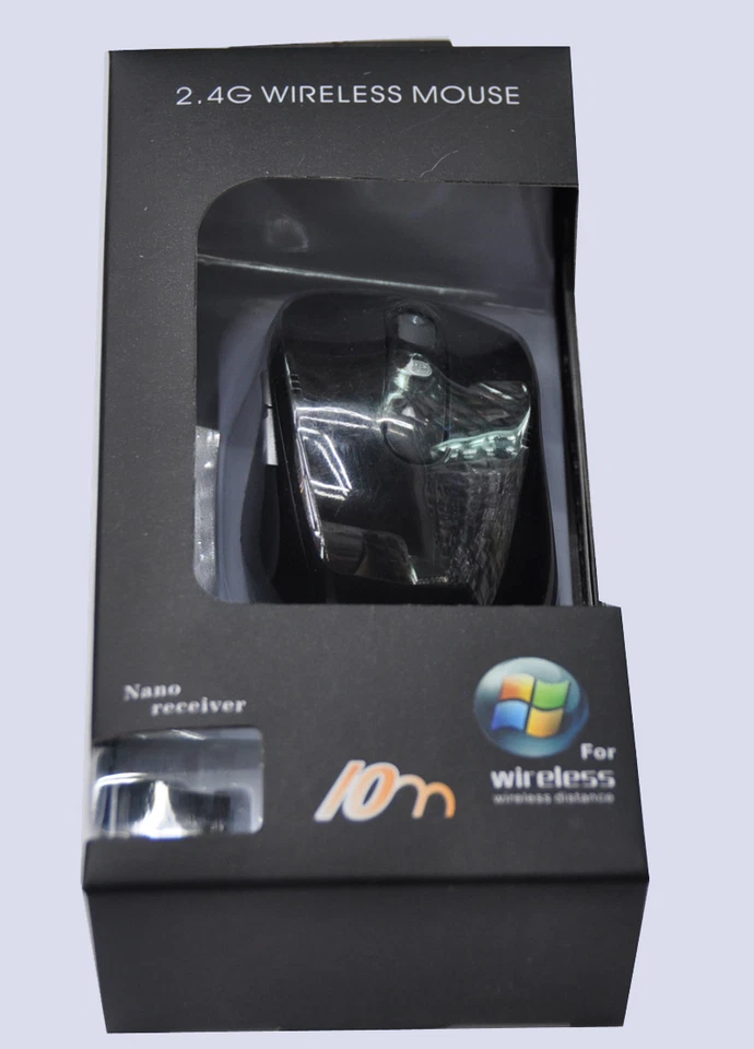 NO-NAME Mouse wireless 2,4 GHz wireless NANO USB dongle 1600 dpi