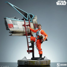 Preorder UK Sideshow Luke Skywalker & X-Wing Premium Figure New