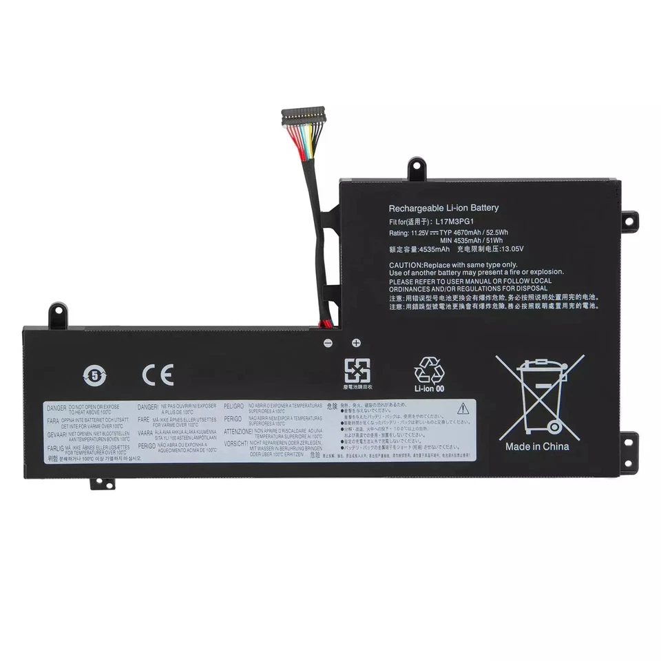 New 11.25V L17M3PG2 L17L3PG1 Battery For Lenovo Legion Y530 Y740 Y7000P 52.5Wh - Image 2 of 4