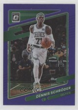 2021-22 Panini Donruss Optic Purple Prizm Dennis Schroder #108 0v82