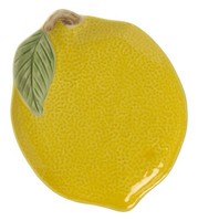Ib Laursen - Servierplatte Servierschale Schale Zitrone Gelb Keramik 92296-04