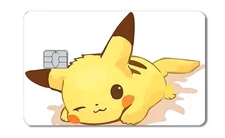 Pikachu Pokemon Edition Debit Credit Card Skin Decal Sticker Small Chip Freeship