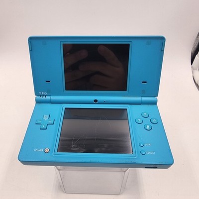 Nintendo DSi - Aqua Blue Handheld Gaming Console *tested / read desc. [b]