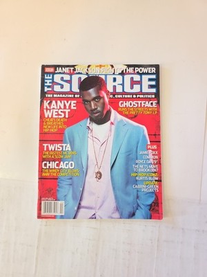 The Source Magazine April 2004 #175 Kanye West Ghostface Janet Jackson Hip Hop