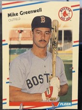 Boston Red Sox 1988 Fleer - Mike Greenwell #354