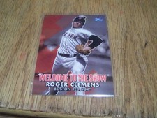 ROGER CLEMENS WELCOME TO THE SHOW  2022 TOPPS BASEBALL CARD #WTTS-17