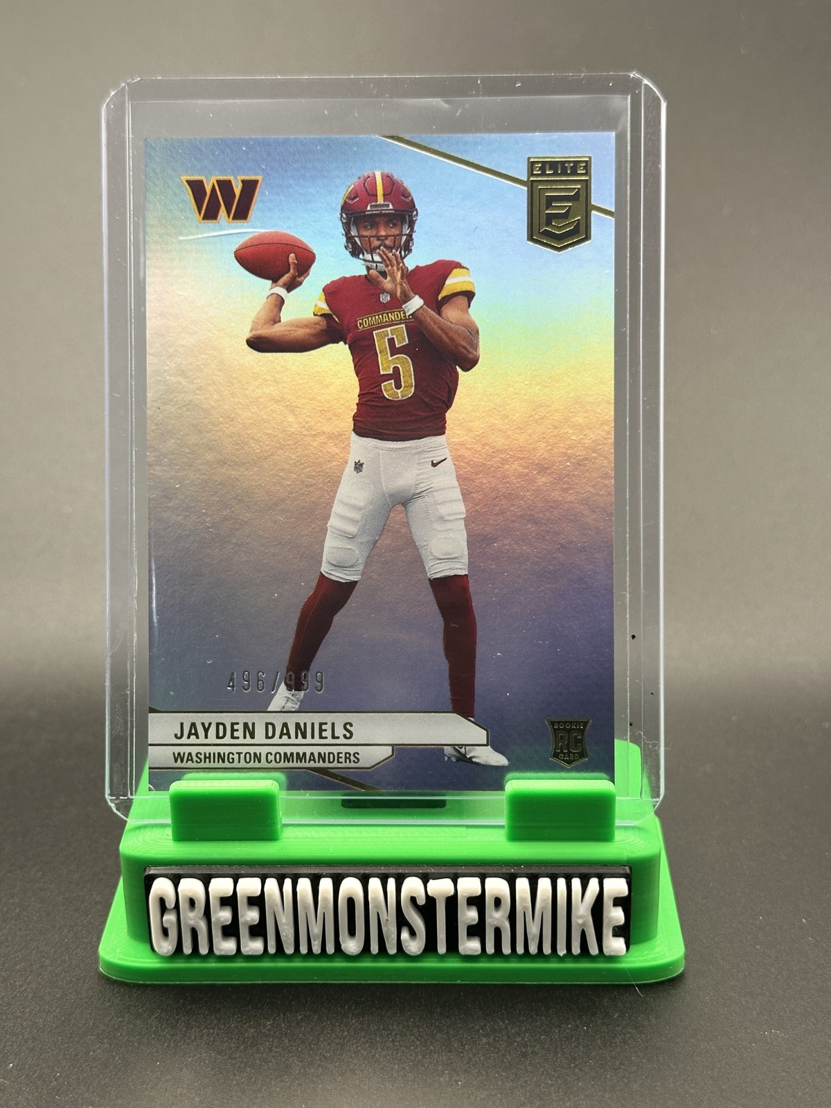 2024 Panini Donruss Elite - Rookies Jayden Daniels #165 /999 (RC)