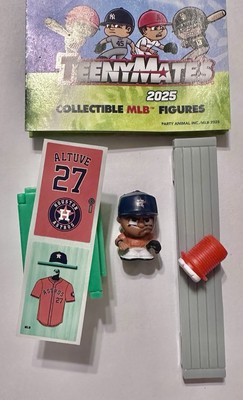 2025 MLB Series 12 Jose Altuve TeenyMate Locker/Label/Bench Houston Astros