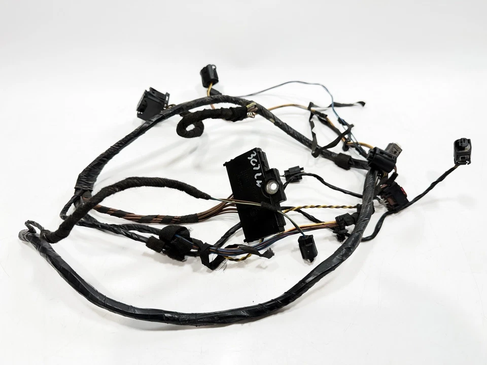 07-13 Bmw E70 X5 X6 Left driver Xenon Headlight Wiring Harness Plugs Oem - Image 2 of 4