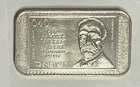 1974 Ag-Mint LORD BALFOUR 1oz .999 VTG Silver Bar ‼️SERIAL NUMBER ERROR - LOOK‼️