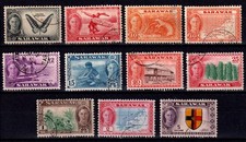 Sarawak KGVI  Selection Stamps. Used. #2011