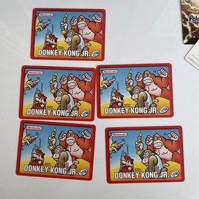 Nintendo e-Reader - Game and Watch Card Donkey Kong Jr Pokemon Manhole 2002 Lot