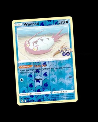 NM Pokemon GO Reverse Holo Wimpod 025/078