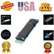 M.2 Heatsink Kits with Thermal Pad for 2280 M.2 SSD, Fit for Desktop PC/PS5/P...