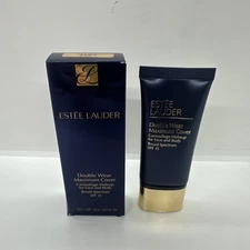 Estee Lauder Double Wear Maximum Cover Foundation 3W1 Tawny SPF15 1oz New