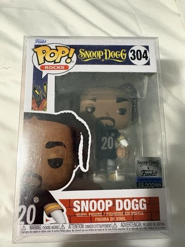 Funko Pop! Rocks Snoop Dogg #304 Vinyl Figure Limited Edition 15,000 PCS
