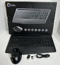 Wireless Keyboard with Colored Backlights