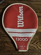 Wilson T3000 Vintage Tennis Racket USA Made with Matching Case