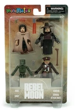 Rebel Moon MINIMATES 4 PACK MINI FIGURES Kora Jimmy Nemesis Adm Atticus Noble